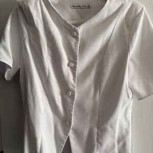 Abercrombie-fitch Women's White Blouse